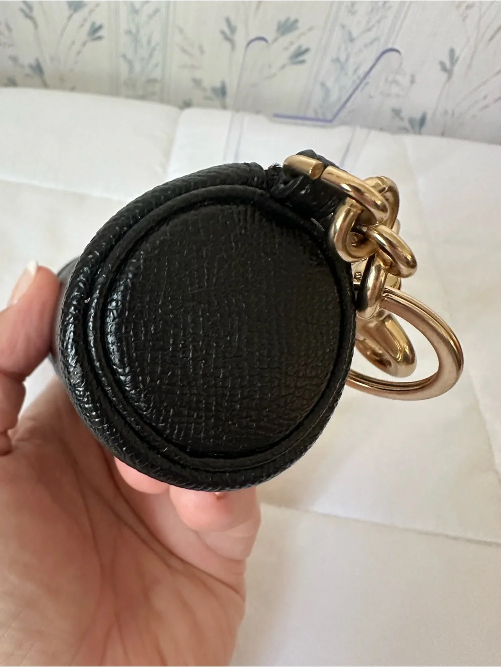 Coach pouch keychain